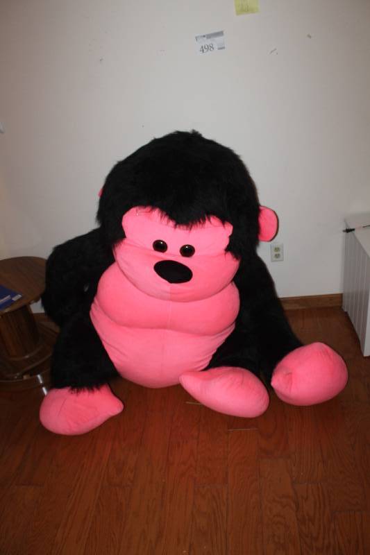 lot 498 image: Large Stuffed Gorilla