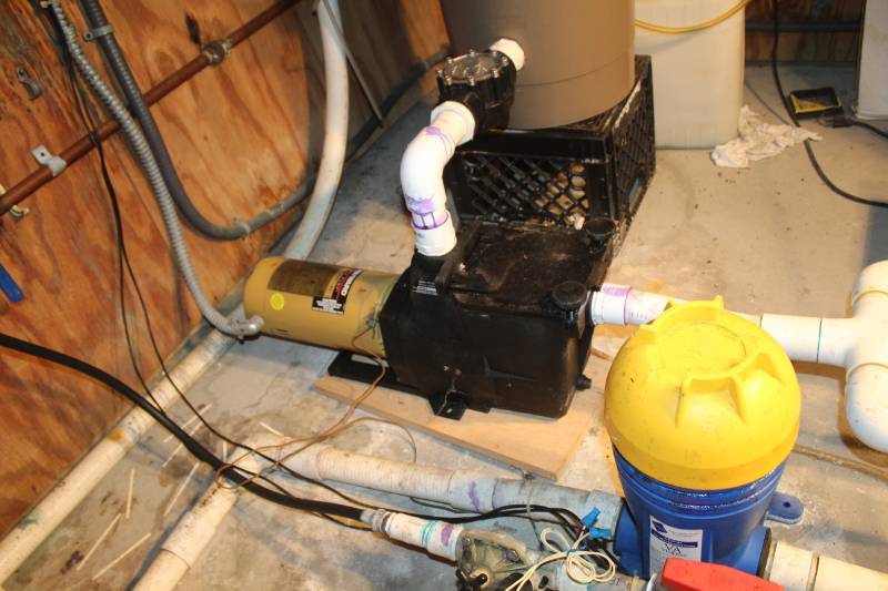 lot 391A image: Hayward Pool Products Super Pump Self Priming Swimming Pool Water Pump