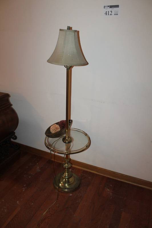 lot 412 image: Table Floor Lamp