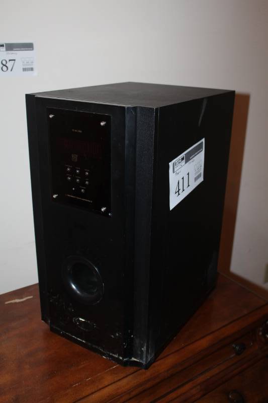 lot 411 image: Theatre Innovations 5.1 Channel Surround Home Theatre System TI-5100