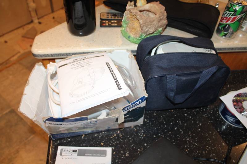 lot 430 image: Lot of (2) Omron Nebulizers