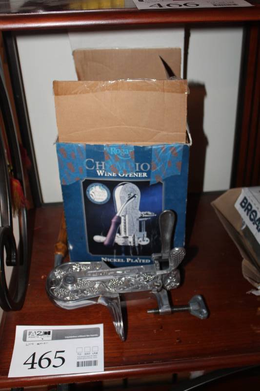 lot 465 image: Champion Wine Opener