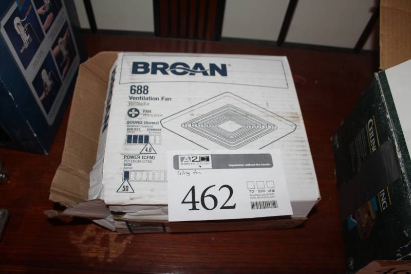 lot 462 image: Broan Ventilation Fan 688