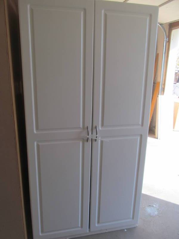white cabinet