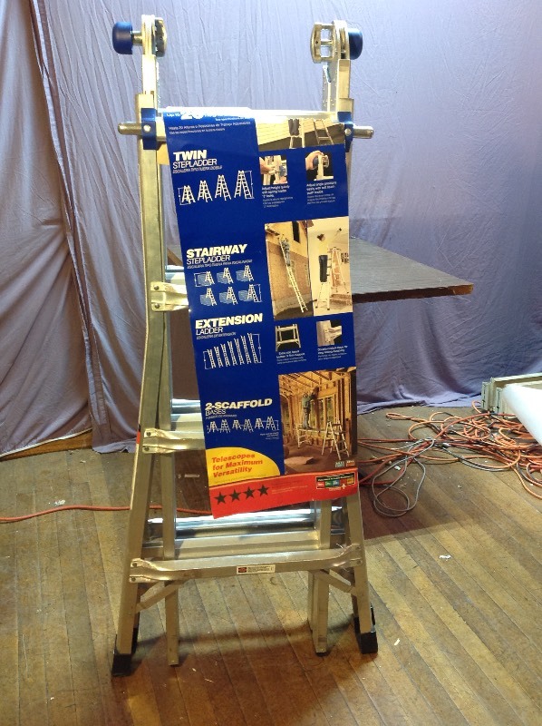 lot 22 image: New Werner Multi-Ladder