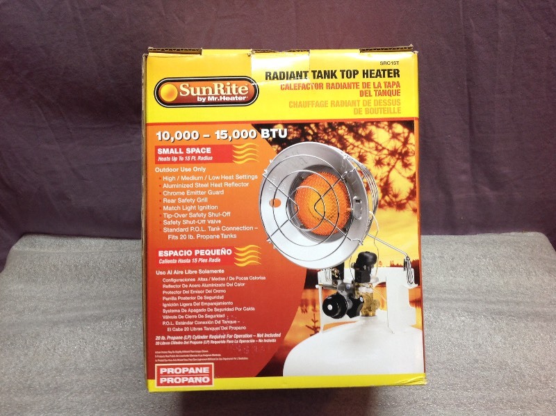 lot 32 image: Radiant Tank Top Heater