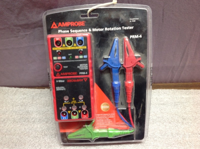 lot 38 image: New Phase Sequence & Motor Rotation Tester