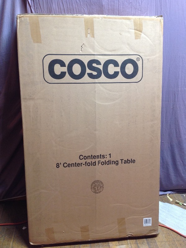 lot 42 image: New 8 Center Folding Table