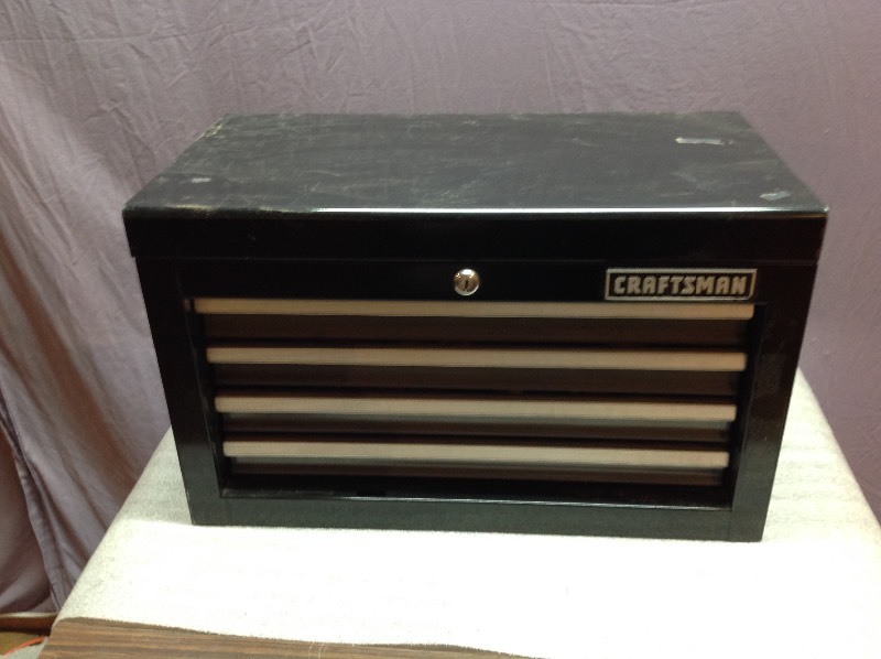 lot 43 image: Craftsman Tool Chest with Tools