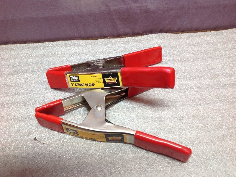 lot 61 image: 3 Spring Clamps