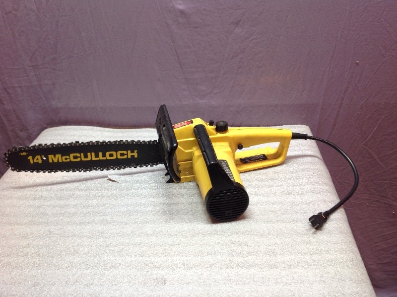 lot 69 image: 14 McCulloch Electric Chain Saw