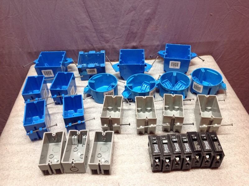 lot 122 image: Electrical Boxes & Breakers