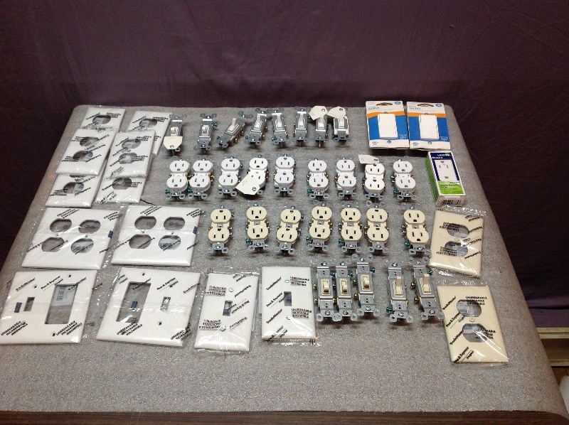 lot 123 image: Electrical Outlets, Switches & Covers
