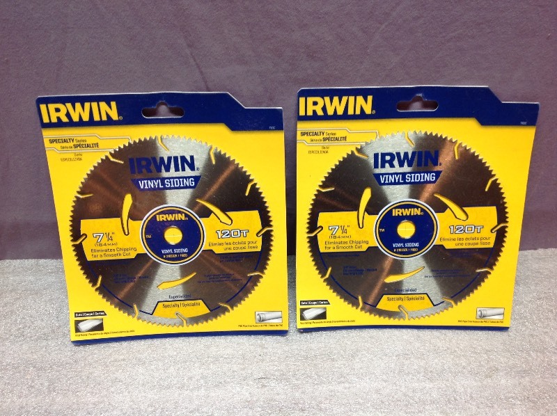 lot 129 image: Irwin Vinyl Siding Blades
