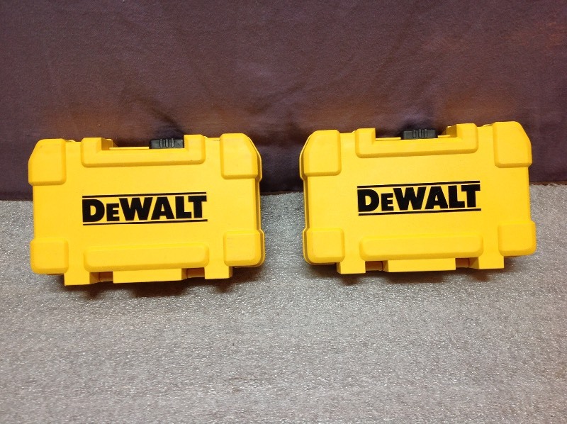 lot 134 image: DeWalt Bit Kits