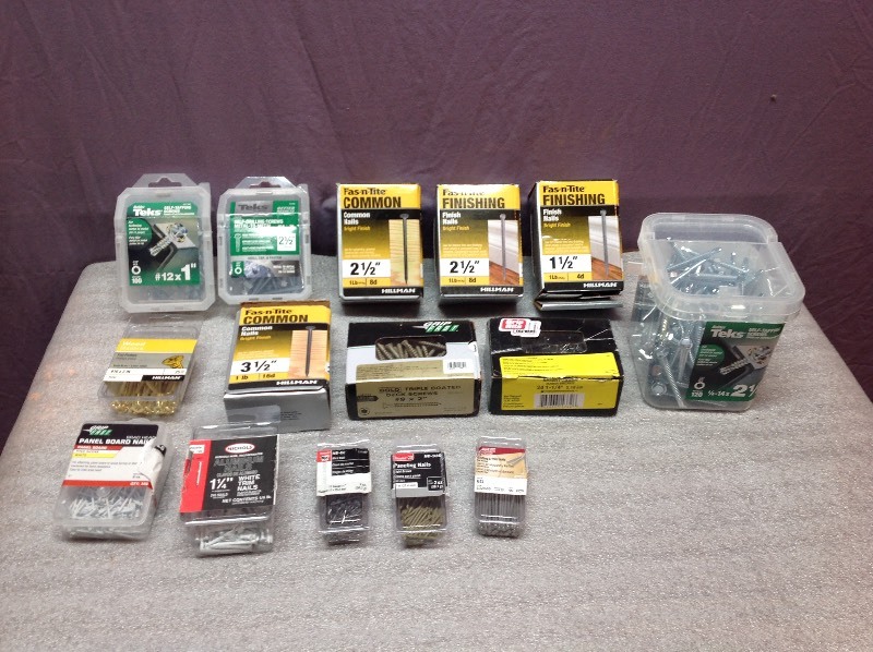 lot 135 image: Fasteners