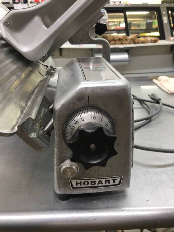 lot 2A image: Hobart Meat Slicer Model #512