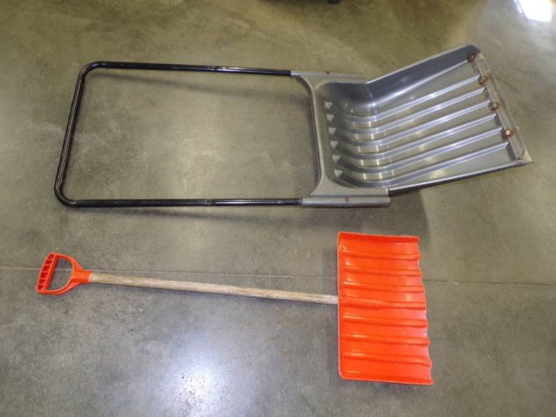 lot 60 image: Snow Pusher and Snow Shovel