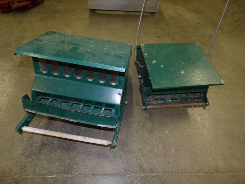 lot 85 image: Pair of Squirrel Free Bird Feeders