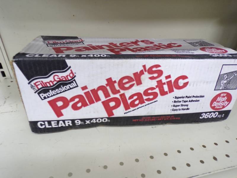 lot 92 image: Painters Plastic