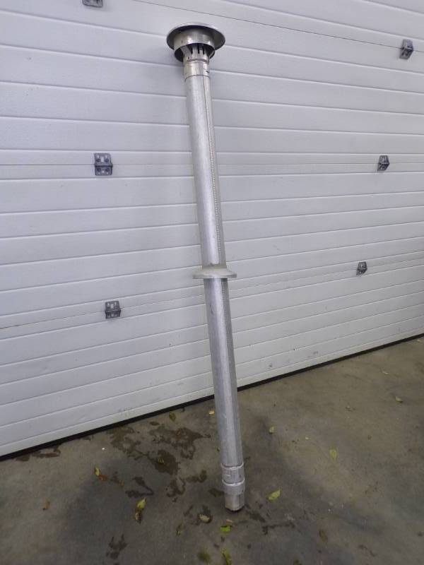 lot 153 image: 3 Stove Pipe with top