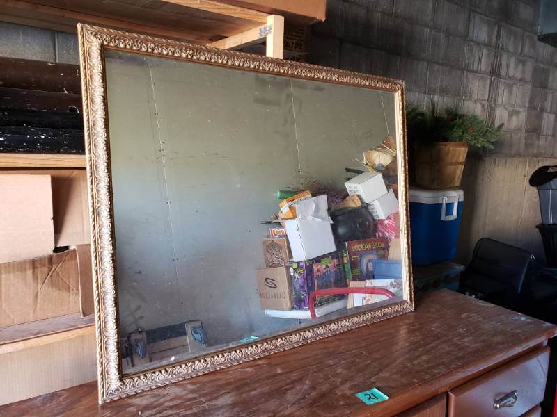 Ornate Frame Mirror 30x40