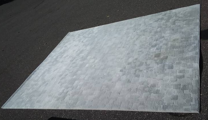 Surya Light Grey Area Rug 7 Ft 10 In x 10 Ft - Made In Belgium