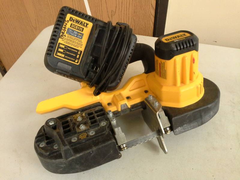 lot 133 image: DeWalt DCS371 20VDC Cordless Band Saw