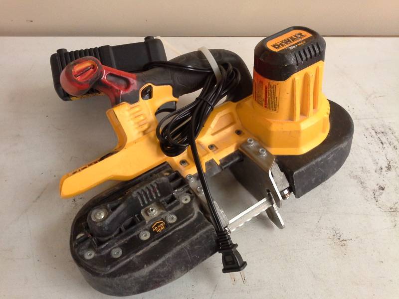 lot 134 image: DeWalt DCS371 20VDC Cordless Band Saw