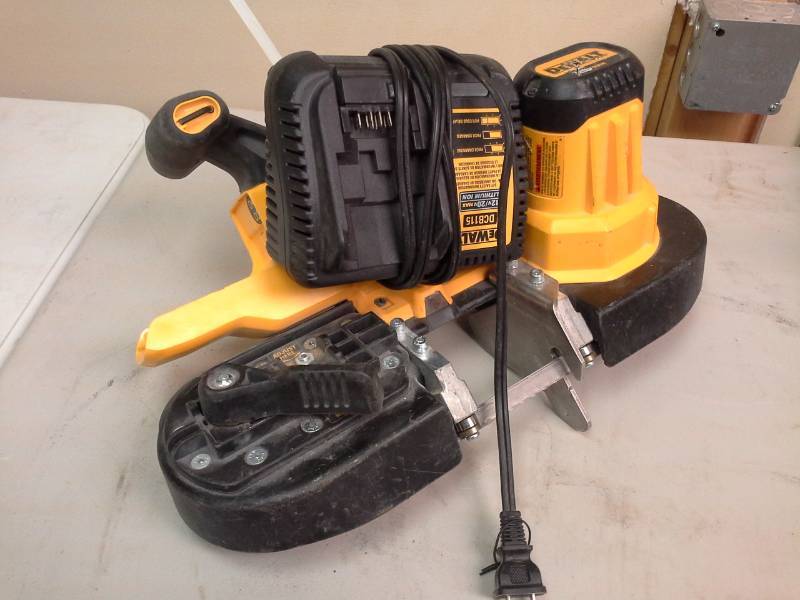 lot 137 image: DeWalt DCS371 20VDC Cordless Band Saw