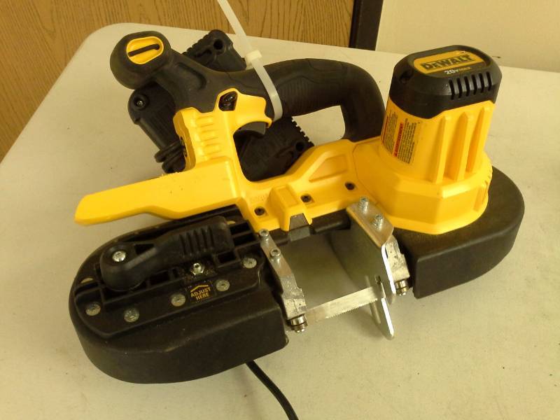 lot 143 image: DeWalt DCS371 20VDC Cordless Band Saw