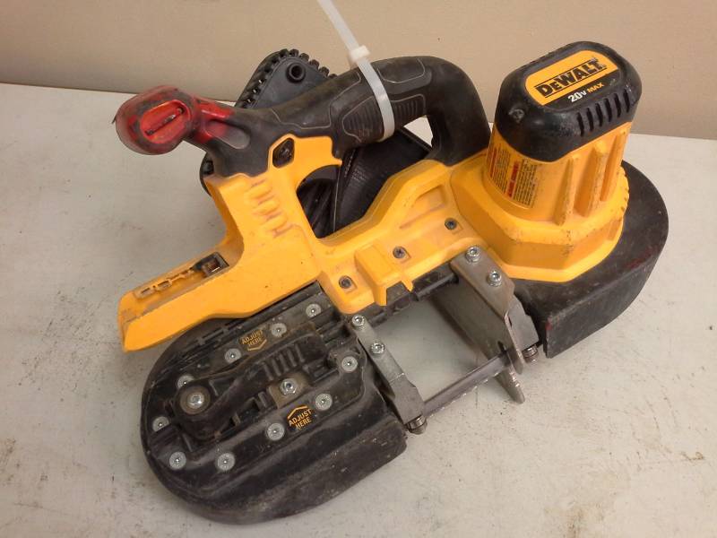 lot 147 image: DeWalt DCS371 20VDC Cordless Band Saw