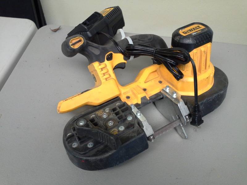 lot 151 image: DeWalt DCS371 20VDC Cordless Band Saw