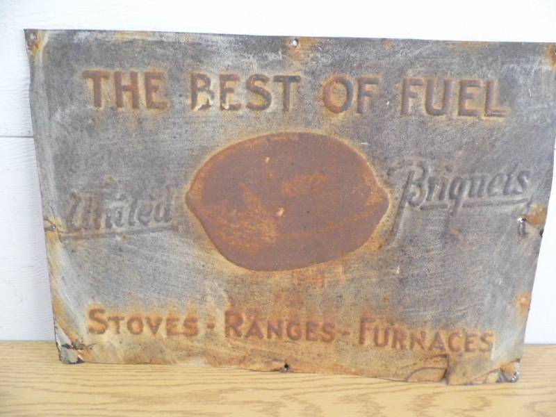 Vintage Metal Sign