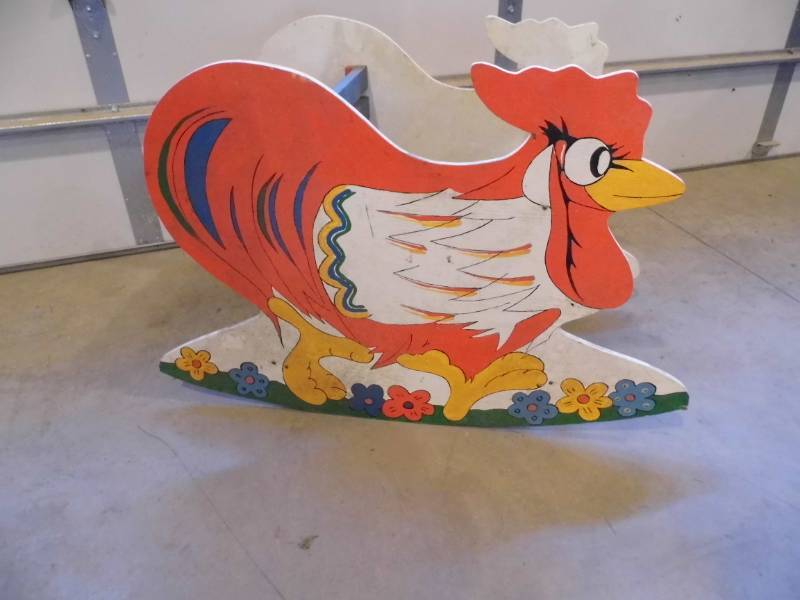 Vintage Rocking Rooster