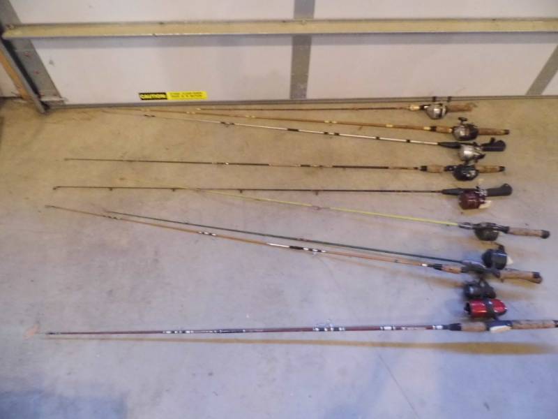 9 Fishing Rods