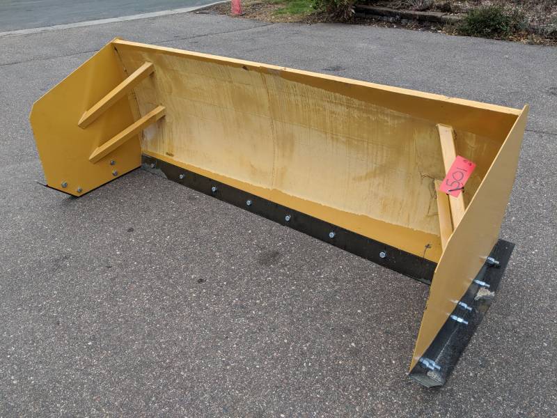 8 Snow Pusher (Skid Steer Attachment)