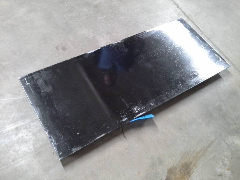 lot 608 image: Blank AdapterPush Plate (Skid Steer Attachment)