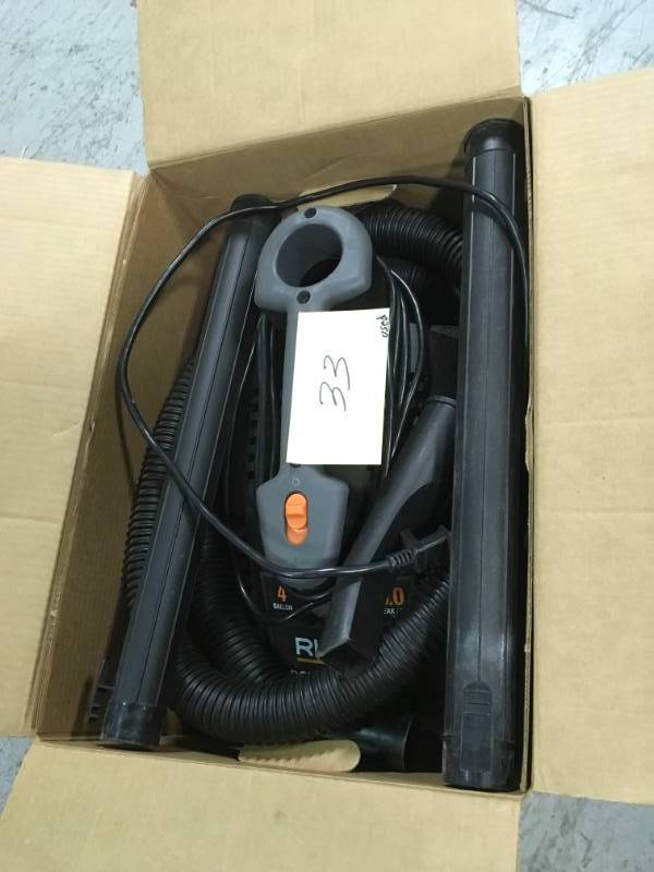 RIDGID 4 Gal. 5.0-Peak HP Portable WetDry Vacuum