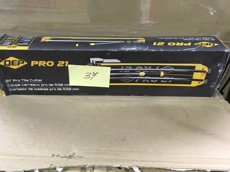 QEP 21 in. Manual Pro Tile Cutter
