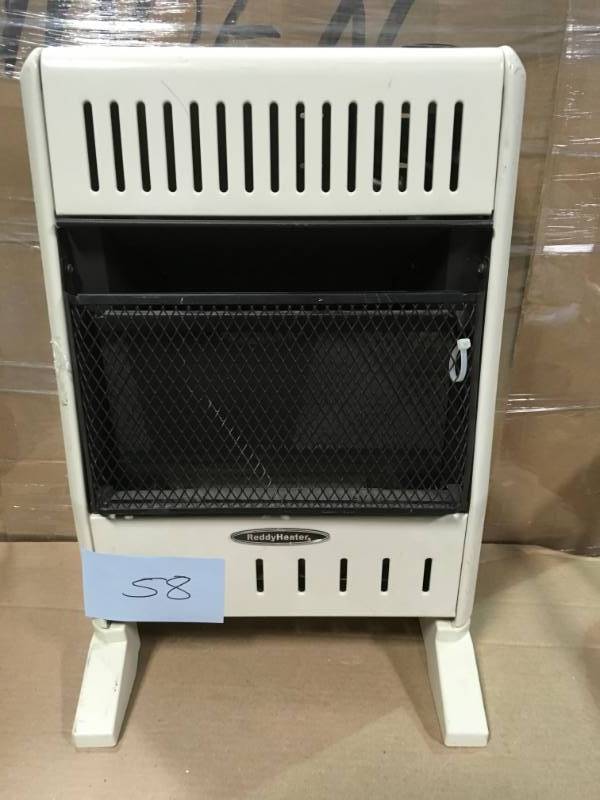 Reddy Heater 10,000 BTU Blue Flame Dual-Fuel Wall Heater- good condition |  KX REAL DEALS Minneapolis: TOOLS, LIGHTING, FAUCETS, OUTDOOR POWER u0026  HOUSEWARES | K-BID