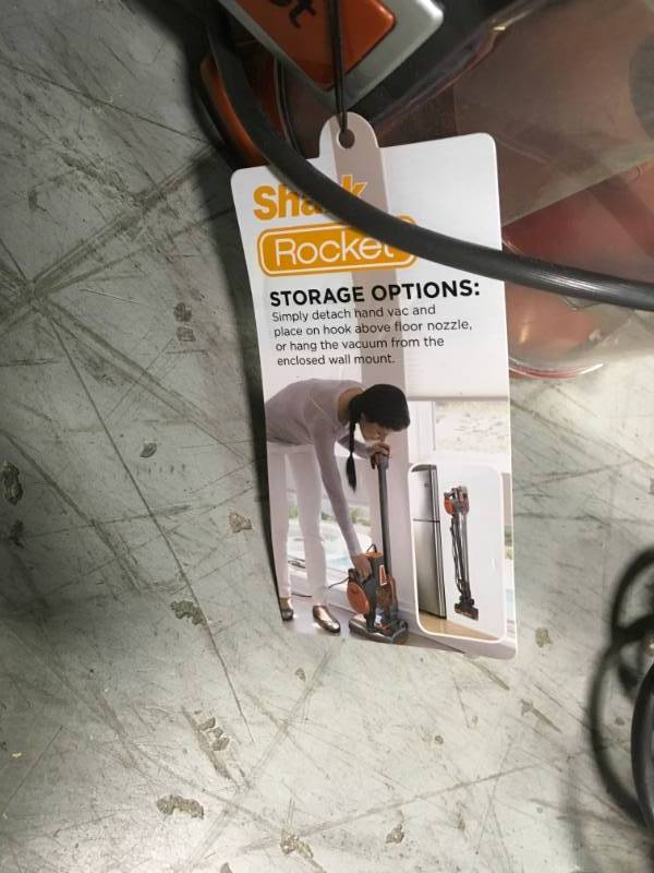 lot 131 image: Shark Rocket Ultra-Light Upright Vacuum Cleaner  USED