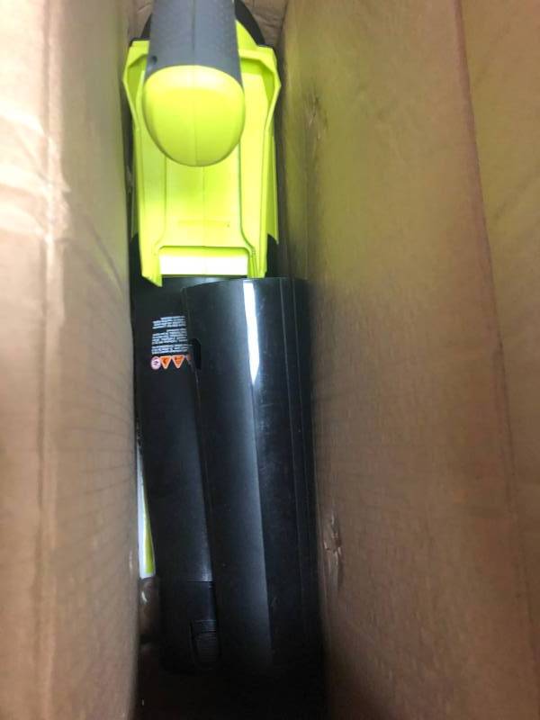 lot 62 image: 155 MPH 300 CFM 40-Volt Lithium-Ion Cordless Battery Jet Fan Leaf Blower (Tool Only)