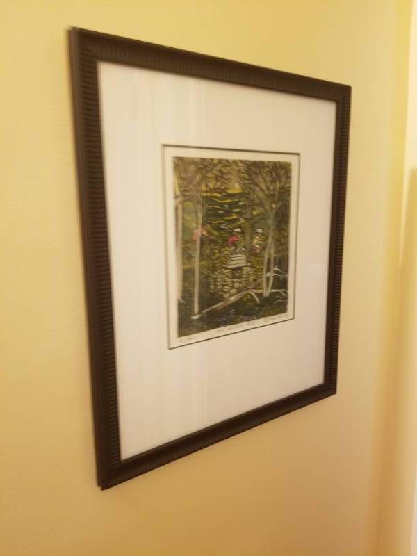 lot 56 image: Signed Carl Homstad Numbered Print- The Bicycle Race