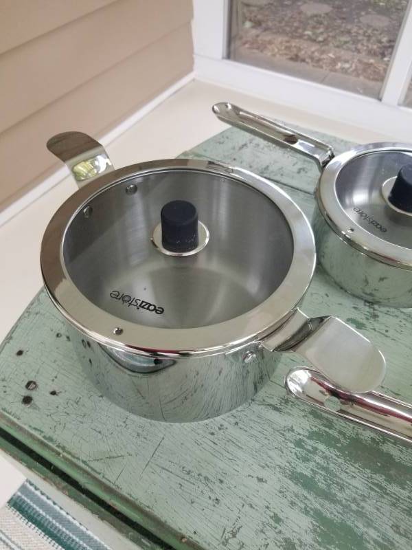 lot 71 image: Set of Natural Store EaziStore Cookware