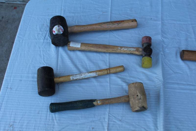 lot 236 image: Lot of (4) HammersMallets