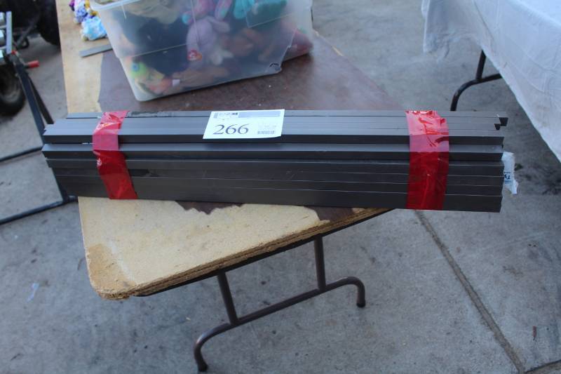 lot 266 image: Lot of (35) 33in. Aluminum Spindles
