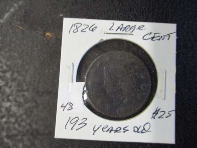 lot 48 image: 1826 Large Cent