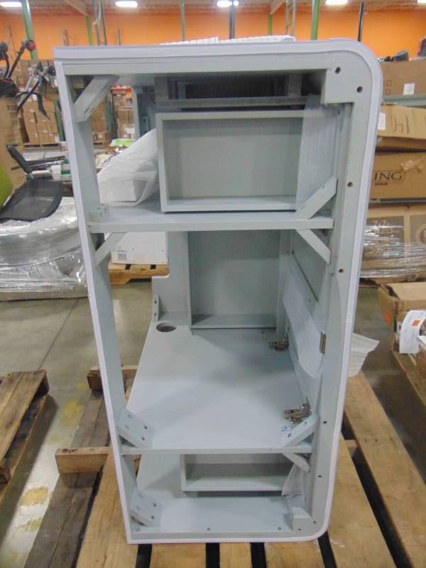 lot 63A image: Scott Living Wrightsville Light Gray Single Sink Vanity Cabinet Only 1116VA-48-242