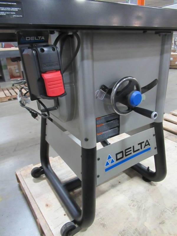 DELTA 10-in Carbide-tipped Table Saw - Motor Hums when turned on. Model ...